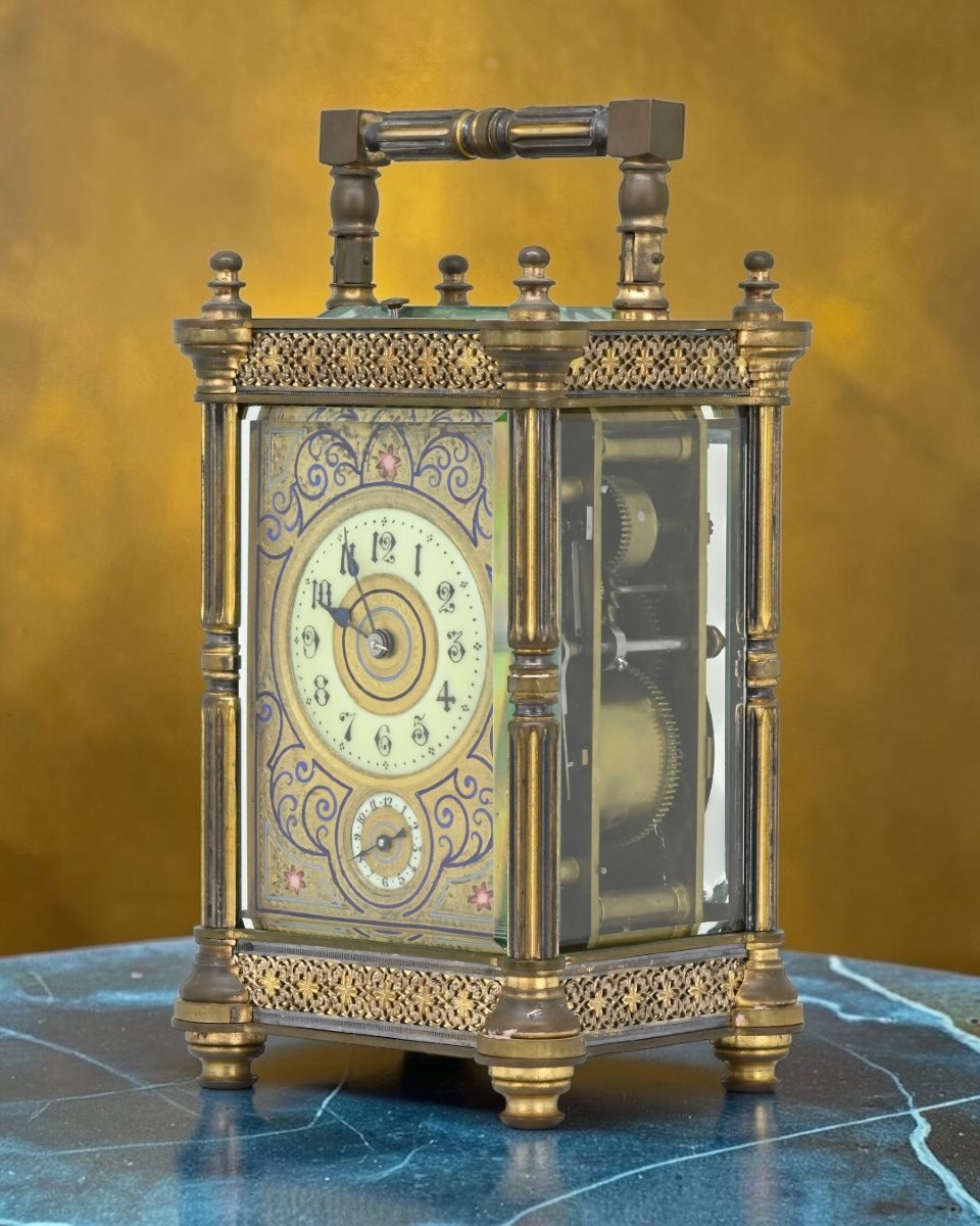 Gilded Metal Cappuccina - 19th Century-photo-4